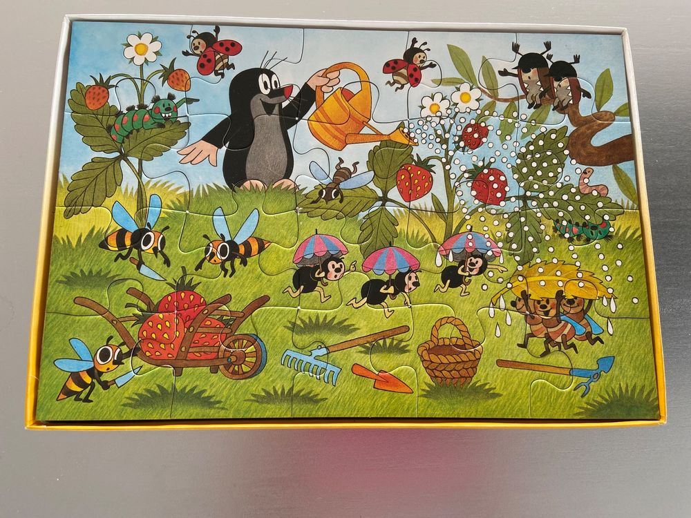 Ravensburger Puzzle 2x20, Der Maulwurf im Garten Kaufen auf Ricardo