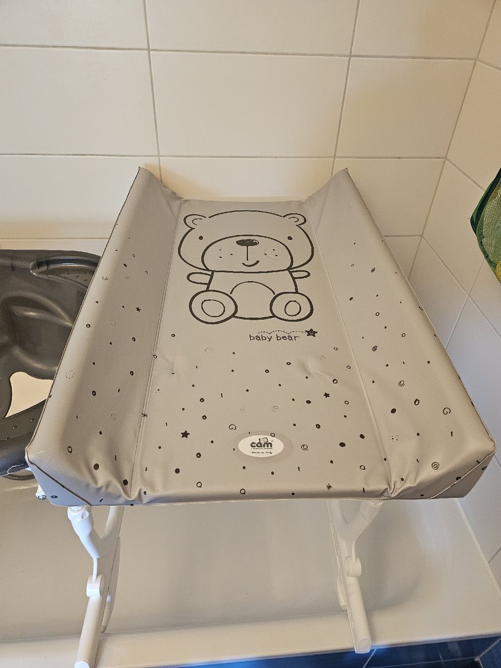Vasche da bagno: Baignoire pour bébé Cam avec table a langer. – Usato da Forel (Lavaux) venduto da Clelia94 1