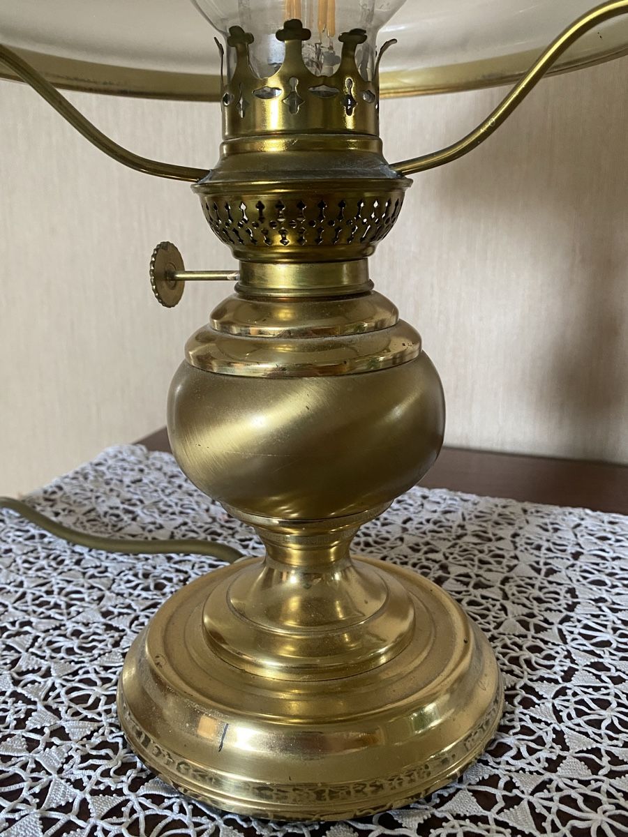 Lampade: Messing Lampe, Vintage Tischlampe – Usato da Wil SG venduto da nat_g5tn 1