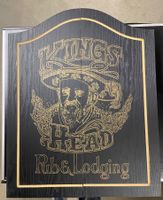 Dartscheibe Schrank Kings Head Pub & Lodging neu