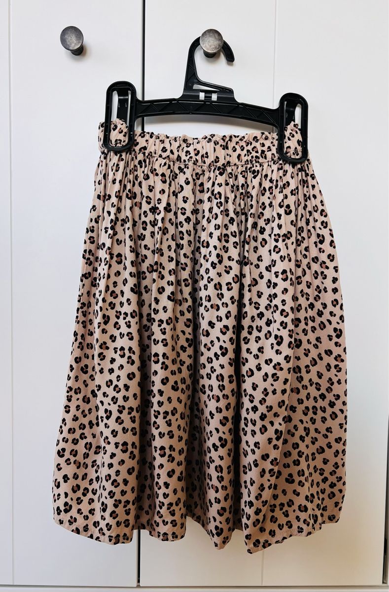 H&M Vestiti & Gonne: H&M, 98 - 104, Rock, Beige, Leopardenmuster – Usato da Burgdorf venduto da rulan 2