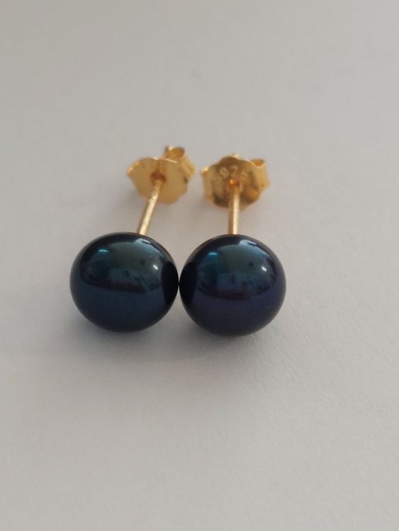 10 Mm Elegant Champagner Südsee Muschel Perle Rund Perlen