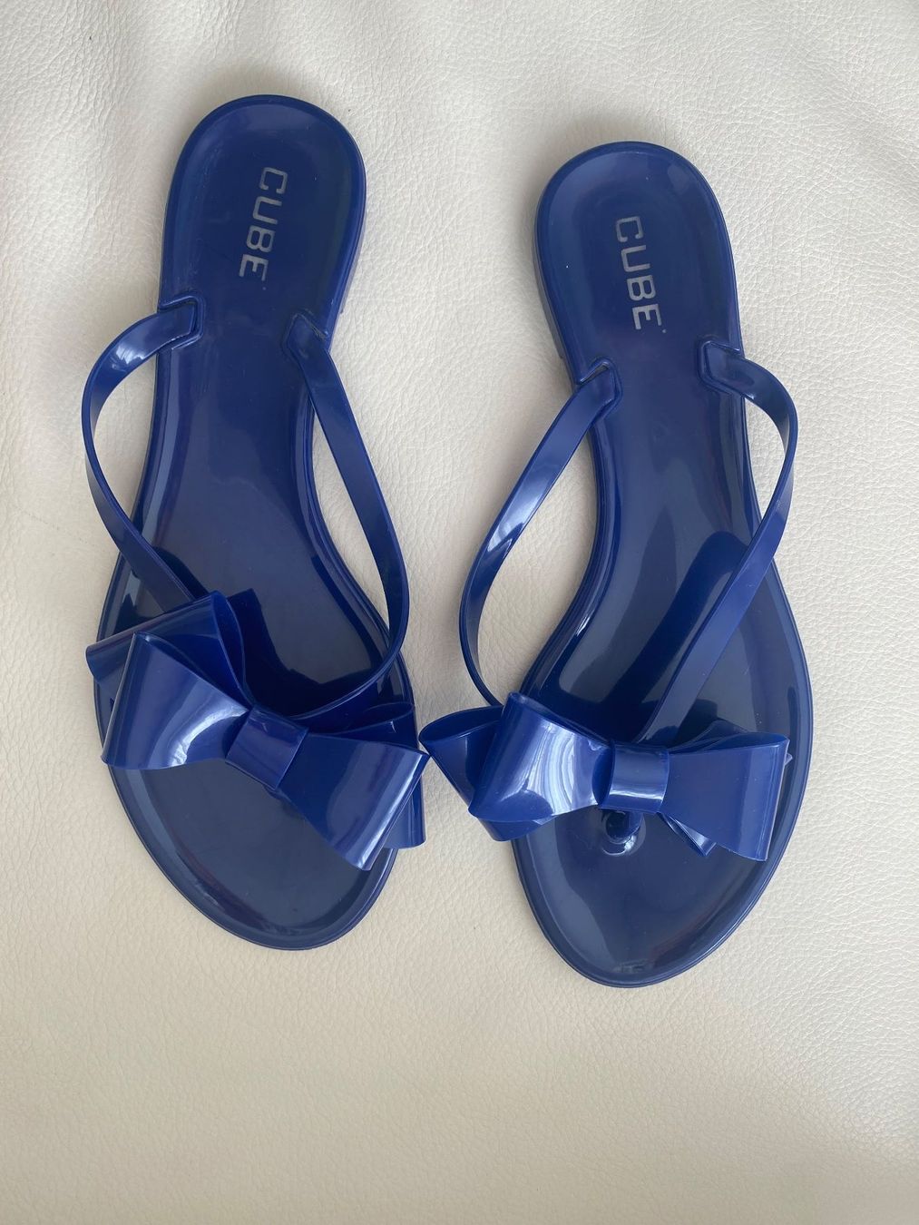 Cube Scarpe da donna: SUMMERTIME - stilvolle/edle Flip-Flops, royalblau, 38 – Nuovo e nell'imballaggio originale da Winkel venduto da ferrari2022 4