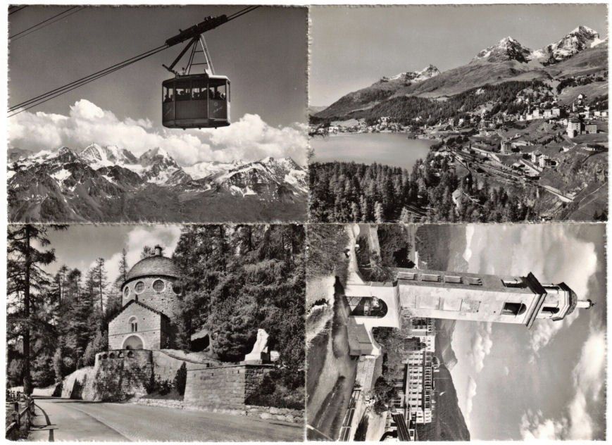 Posters & Illustrations: St. Moritz Foto-Karten 4 Stk. – D'occasion à Binningen par Mountainrider