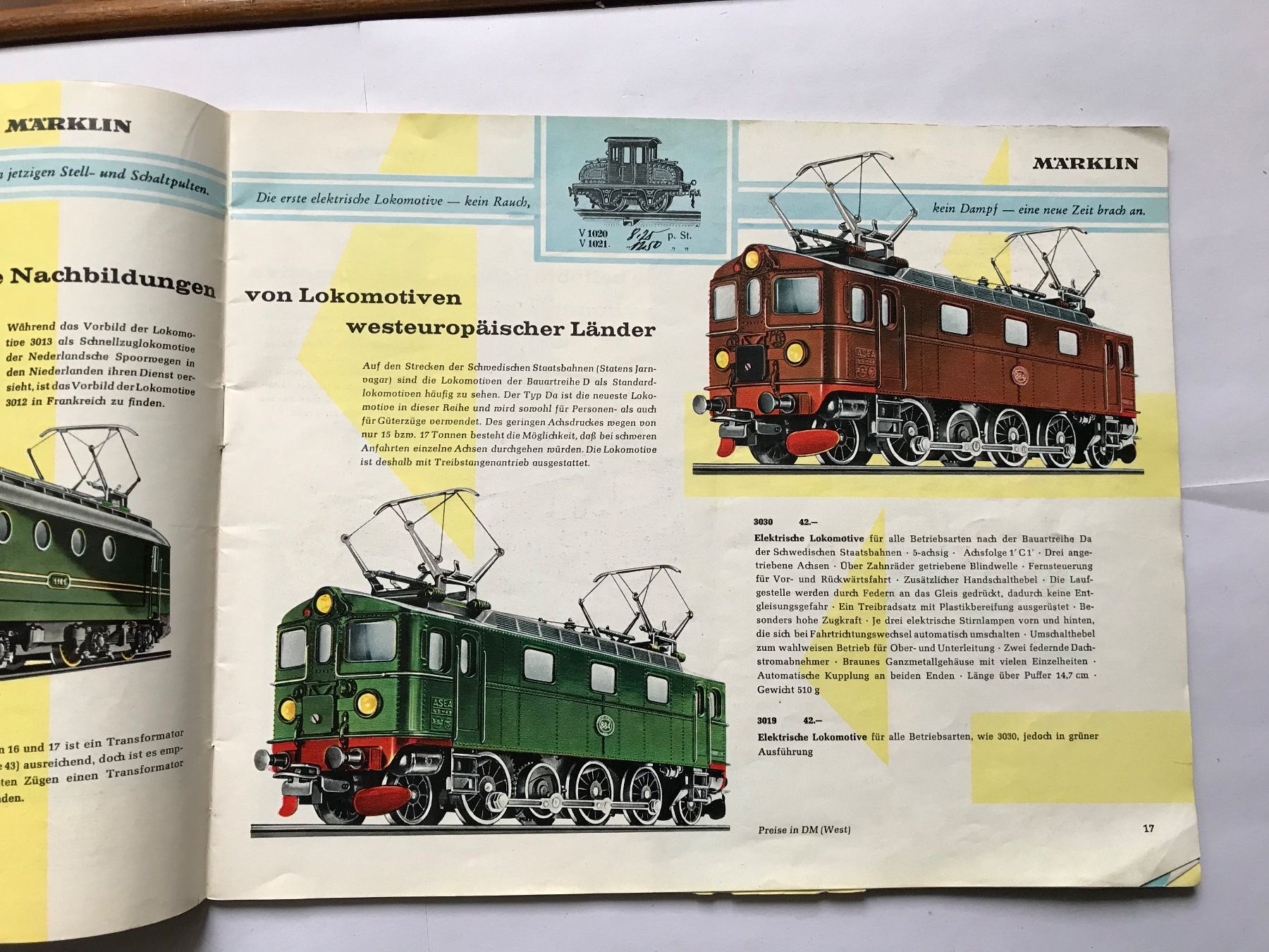 Märklin Modellini di ferrovie: märklin katalog 1959 – Usato da liestal venduto da makai05 2