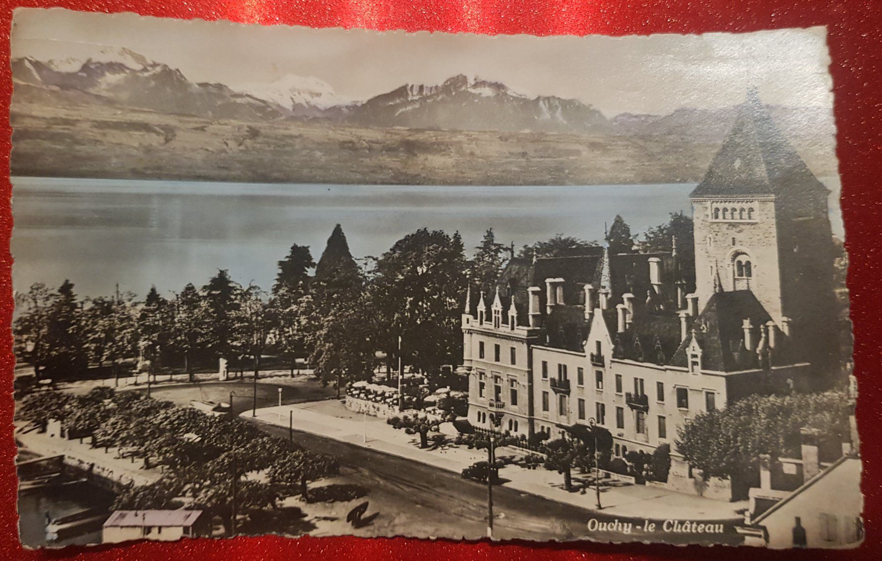 Cartoline postali: Ouchy - le Château 1950 – Usato da Melchnau venduto da Fishel