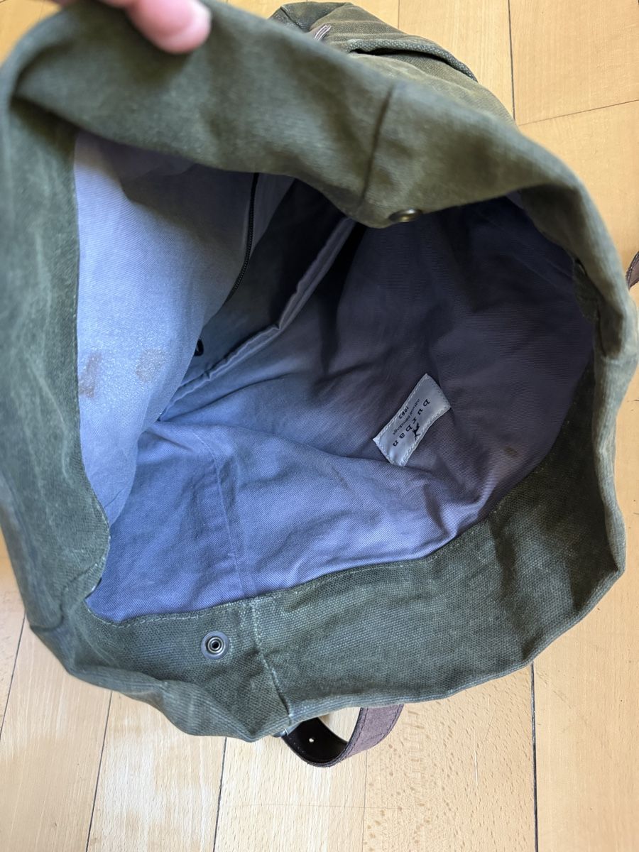 Zaini: Tagesrucksack Waxed Canvas  – Usato da Basel venduto da schaeryo 4