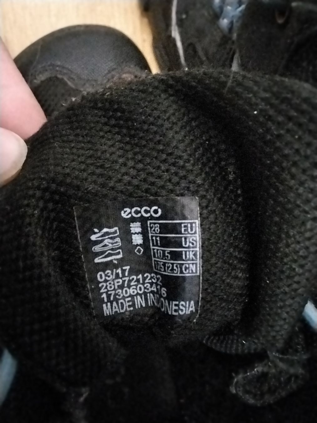 Ecco Chaussures garçon: Wanderschuhe / Trekkingschuhe Gr. 28 – D'occasion à Balterswil par Meerdeern 3