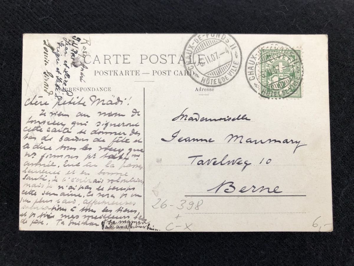 Cartoline postali: Ansichtskarte La Chaux-de-Fonds – Usato da Näfels venduto da fritzjk 1