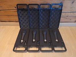 Top Zustand! 4 x Mikrofon Behringer XM8500