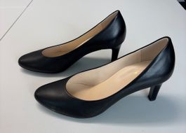 Pumps Högl schwarz Leder Grösse 4.5 od. 37.5 - neuwertig
