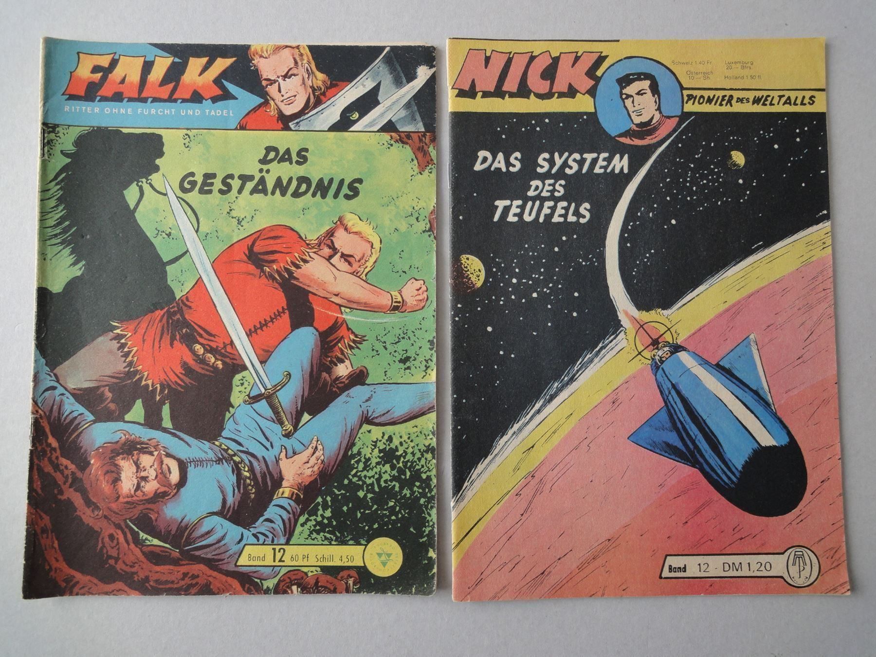 Comics: 5 Comic-Hefte Nick - Falk - Sigurd – Gebraucht aus Chur von omonia 1