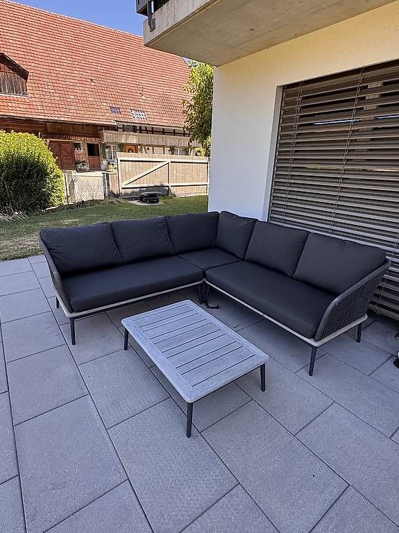 Sofas: Gartenlounge Aluminium Seil – Gebraucht aus Zollikofen von ninavb