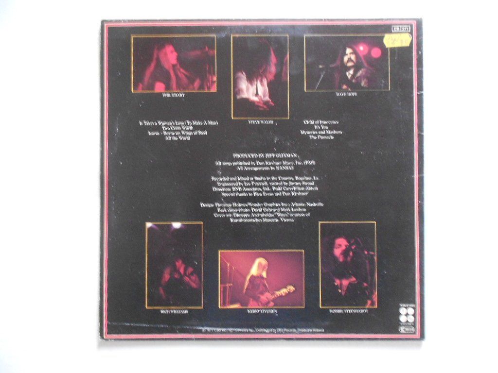 Dischi in vinile: KANSAS  -  MASQUE – Usato da Bex venduto da Giorgiob 1