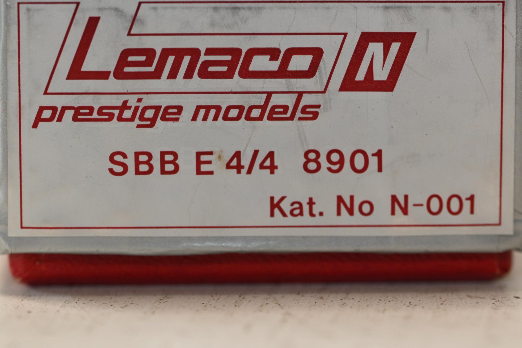 Lemaco Trains électriques: SBB E 4/4 8901 Lemaco Spur N mit OVP , läuft – D'occasion à Laupen ZH par Zmoewe 9