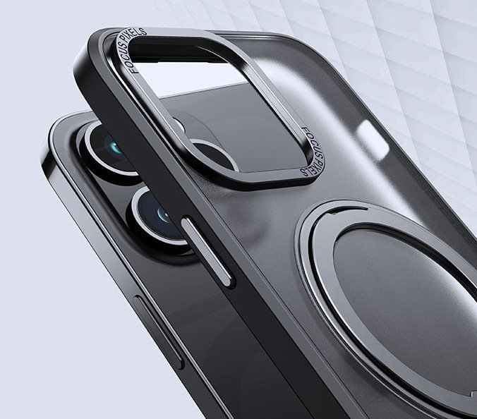 Cover & Protezioni schermo: iPhone 15 Pro(Max) Coque Magnétique support magsafe rotatif – Nuovo e nell'imballaggio originale da Morges venduto da DigiAC 5