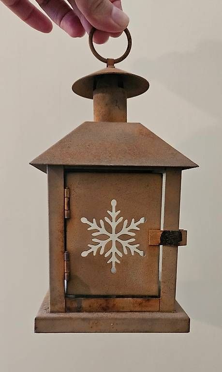 Laternen: 2x cute Winter Laternen / Lampen – Gebraucht aus Basel von spo_9r87