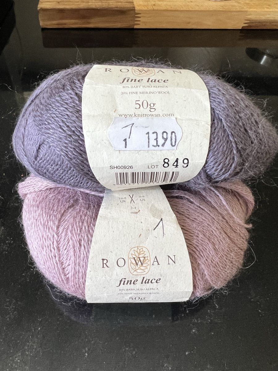 Lana: Rowan Baby sury alpaca 2 Knäuel  – Nuovo e nell'imballaggio originale da Ebikon venduto da happynat 2