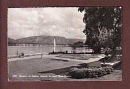 GENEVE depuis le Parc Mon Repos - 1960
