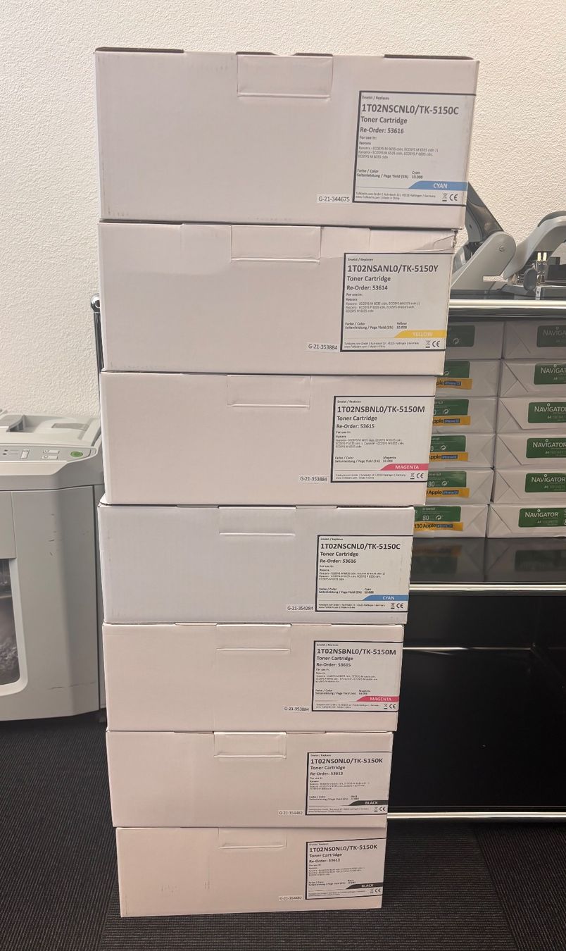 Kyocera Druckerpatronen & Toner: Div. Toner TK-5150 – Gebraucht aus Opfikon von t021
