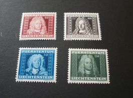 Liechtenstein Satz 1941, Fürstenbildnisse **