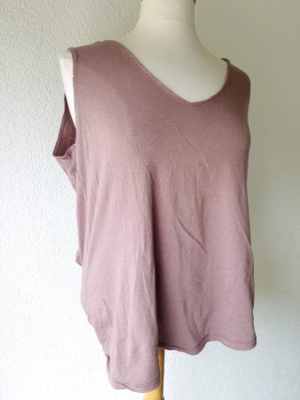 🤎 TOP SOMMERTOP VON ELLEN AMBER M TAUPE FARBEND