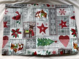 24) Festive Christmas Tablecloth new 130x180cm