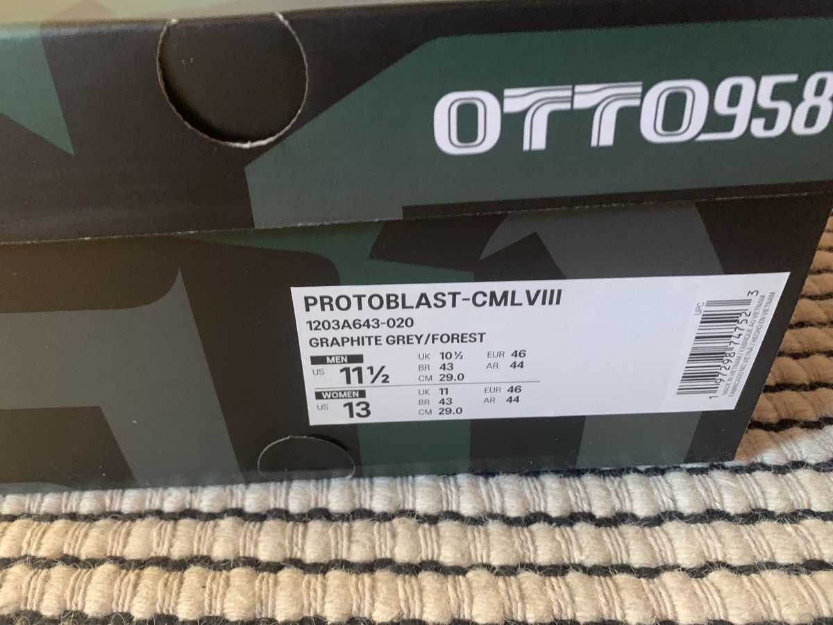 Scarpe da uomo: Asics x Otto958 Protoblast-CMLVIII in graphite/forest green – Nuovo e nell'imballaggio originale da Oberkirch LU venduto da benjaminflower 4
