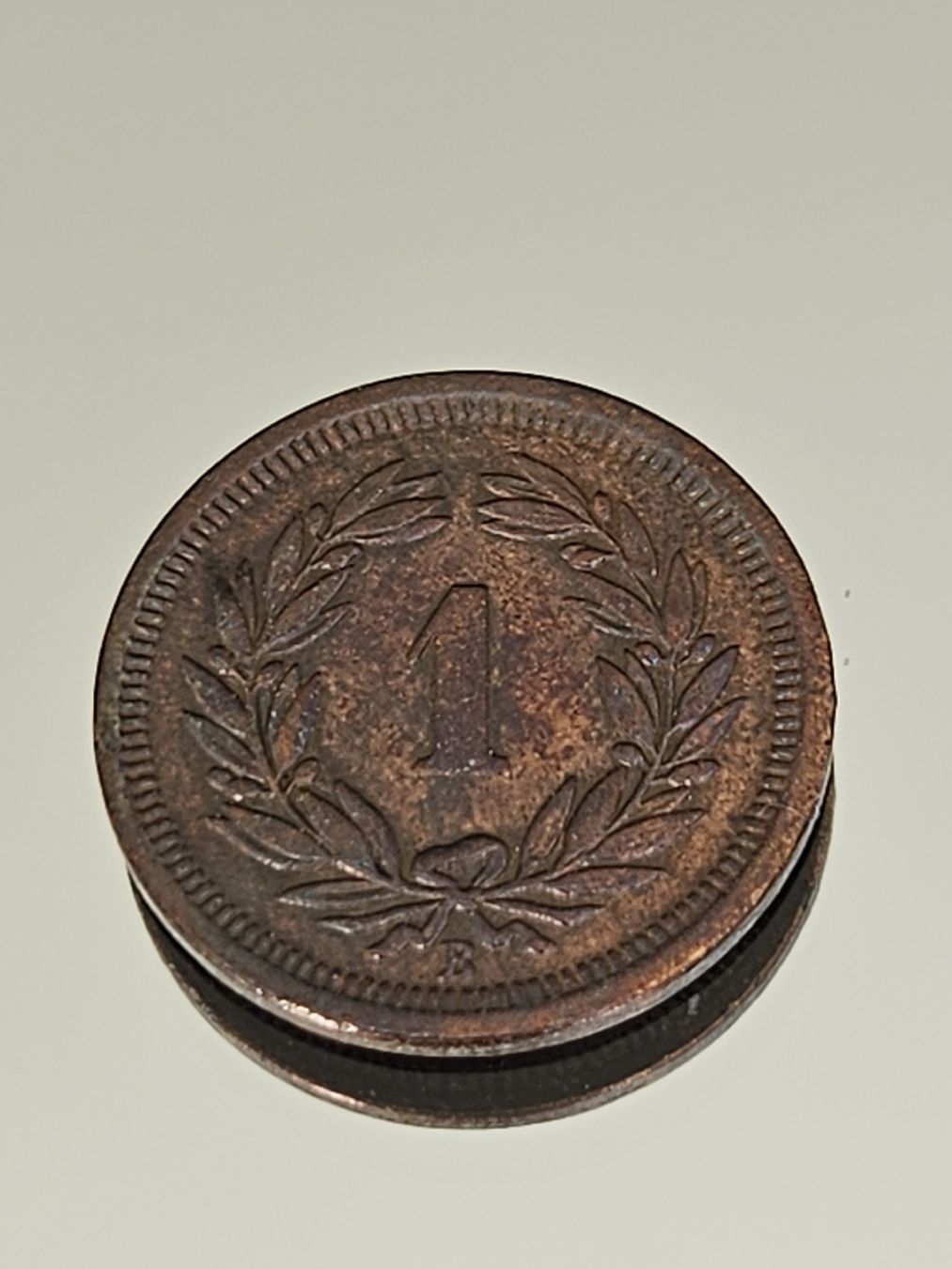 Tutti le monete: 1 Rappen 1883 – Usato da Pfäffikon ZH venduto da Melibol 1