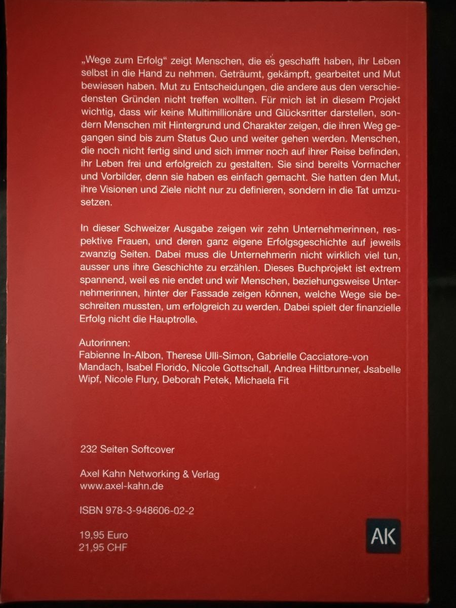 Libri: Wege zum Erfolg – Usato da Lohn-Ammannsegg venduto da rosarot87 1