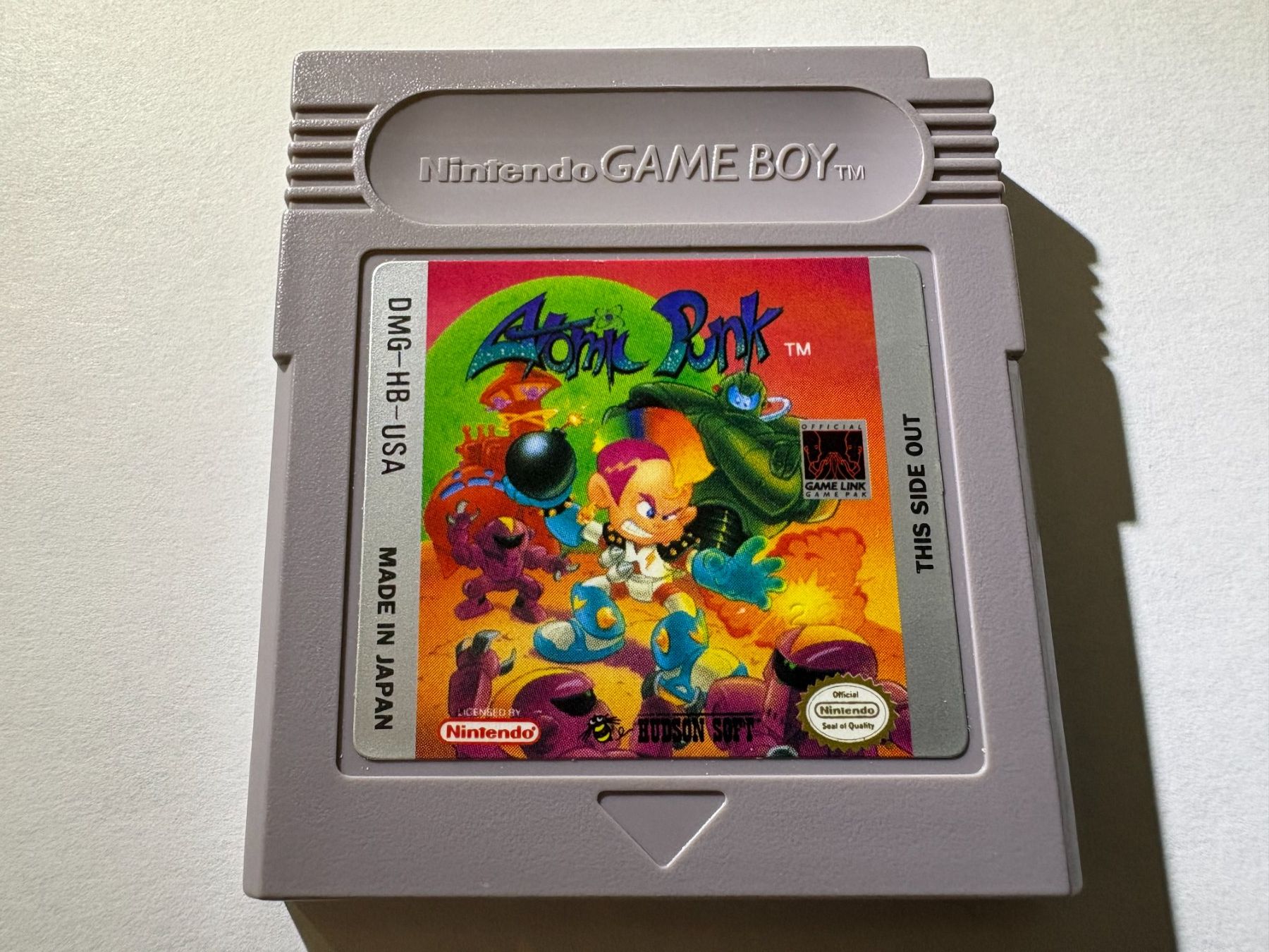 Nintendo Spiele: Atomic Punk - Nintendo Game Boy - USA Modul - SELTEN – Gebraucht aus Zürich von VintagePalace
