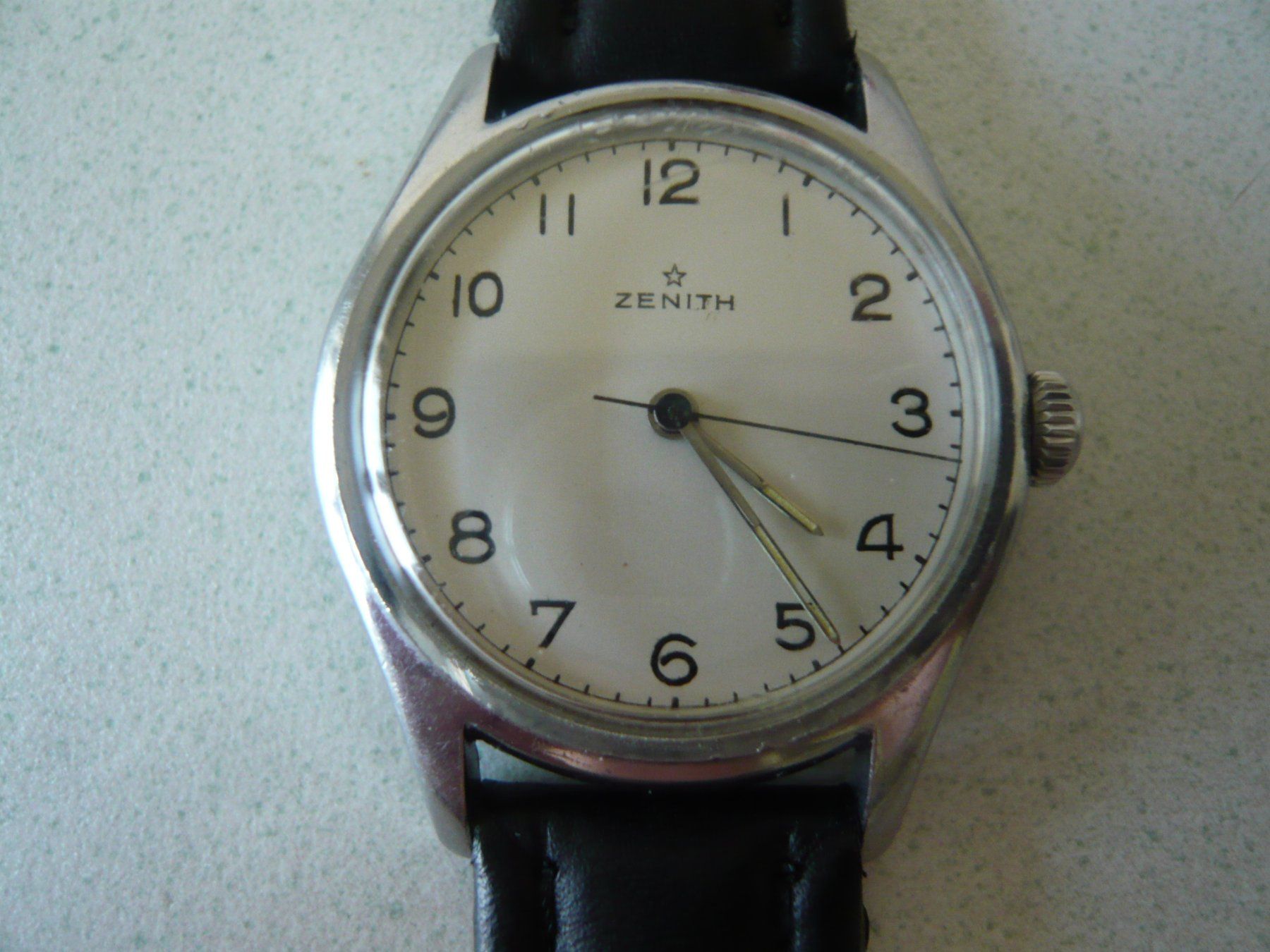 Zenith Uhren: Zenith Pilot von 1948 – Gebraucht aus Reinach BL von Ka-wum 2
