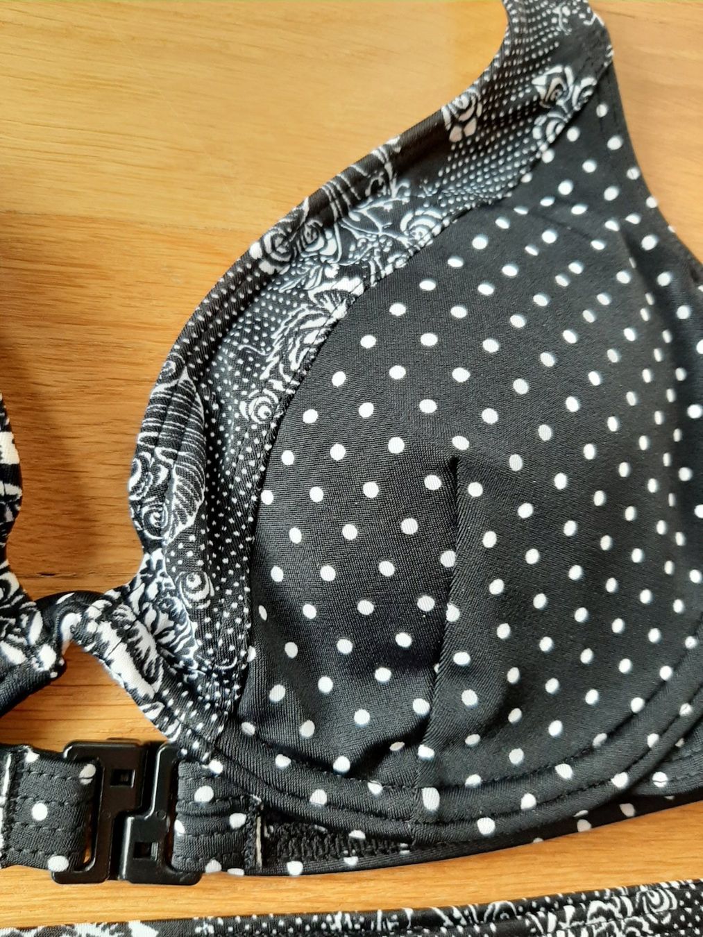 Costumi da bagno & Bikini: Bikini s'Oliver Gr.38B schwarz-weiss – Nuovo (secondo la descrizione) da Alpnach Dorf venduto da nightsdelight 2