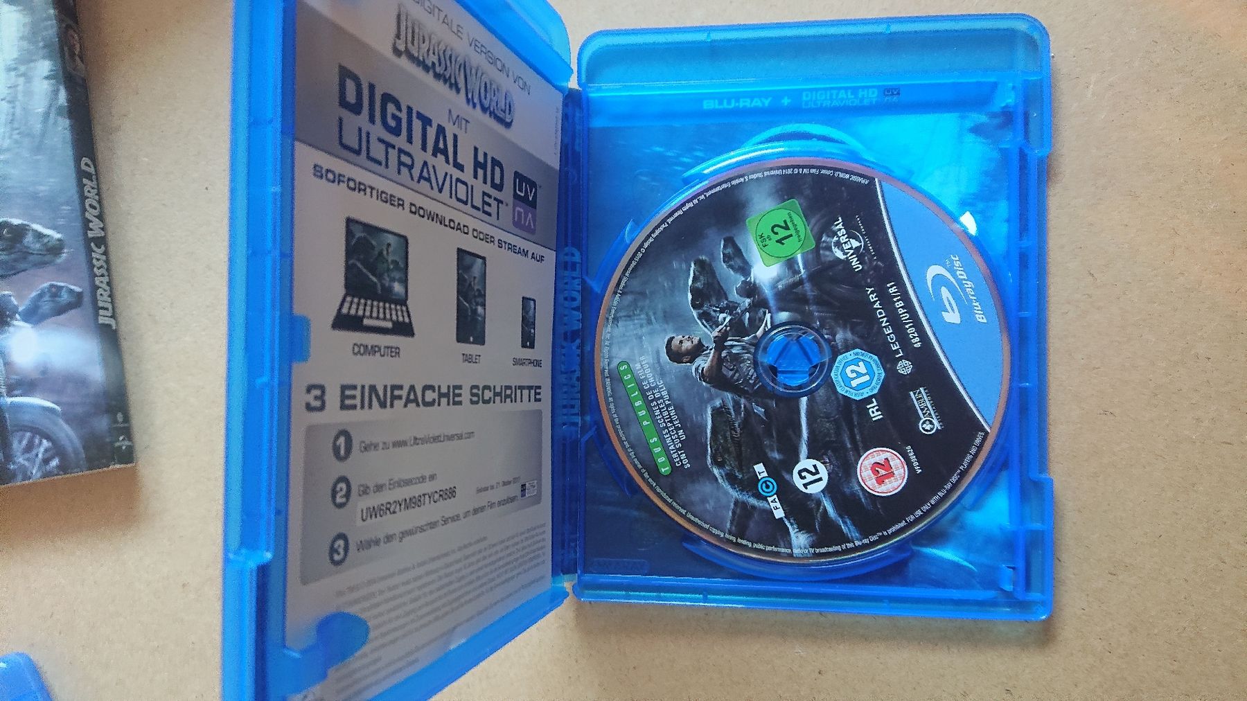 Alle DVDs: Jurassic World Blu-ray  – Gebraucht aus Chur von FreakofRarity 5