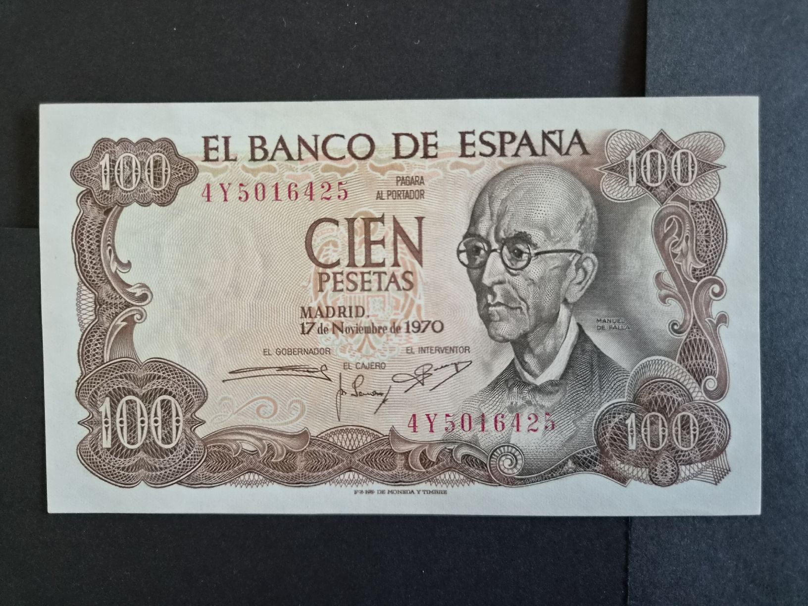 Banconote: Espagne 1970 100 pesetas P152 UNC – Nuovo (secondo la descrizione) da Versoix venduto da rucio