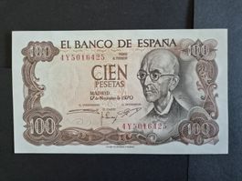 Espagne 1970 100 pesetas P152 UNC