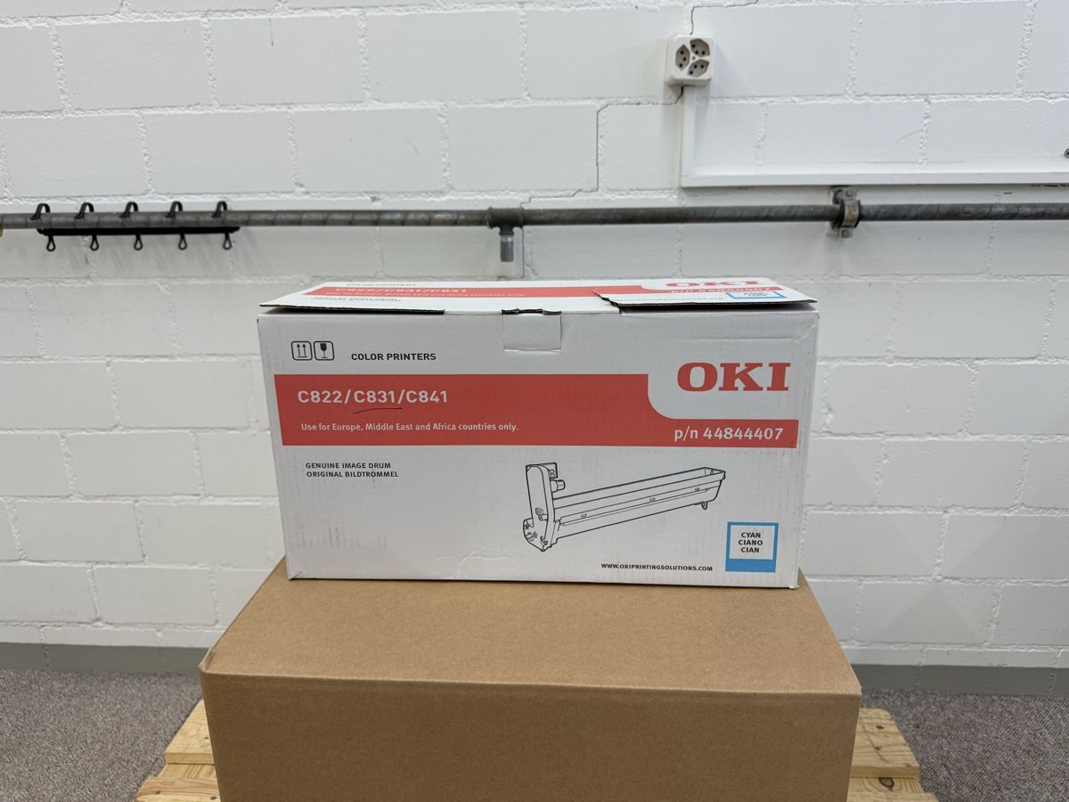 Oki Druckerpatronen & Toner: OKI Bildtrommel Cyan  p/n 44844407 C822/C831/C841 – Neu und originalverpackt aus Steinhausen von sue_f9pp
