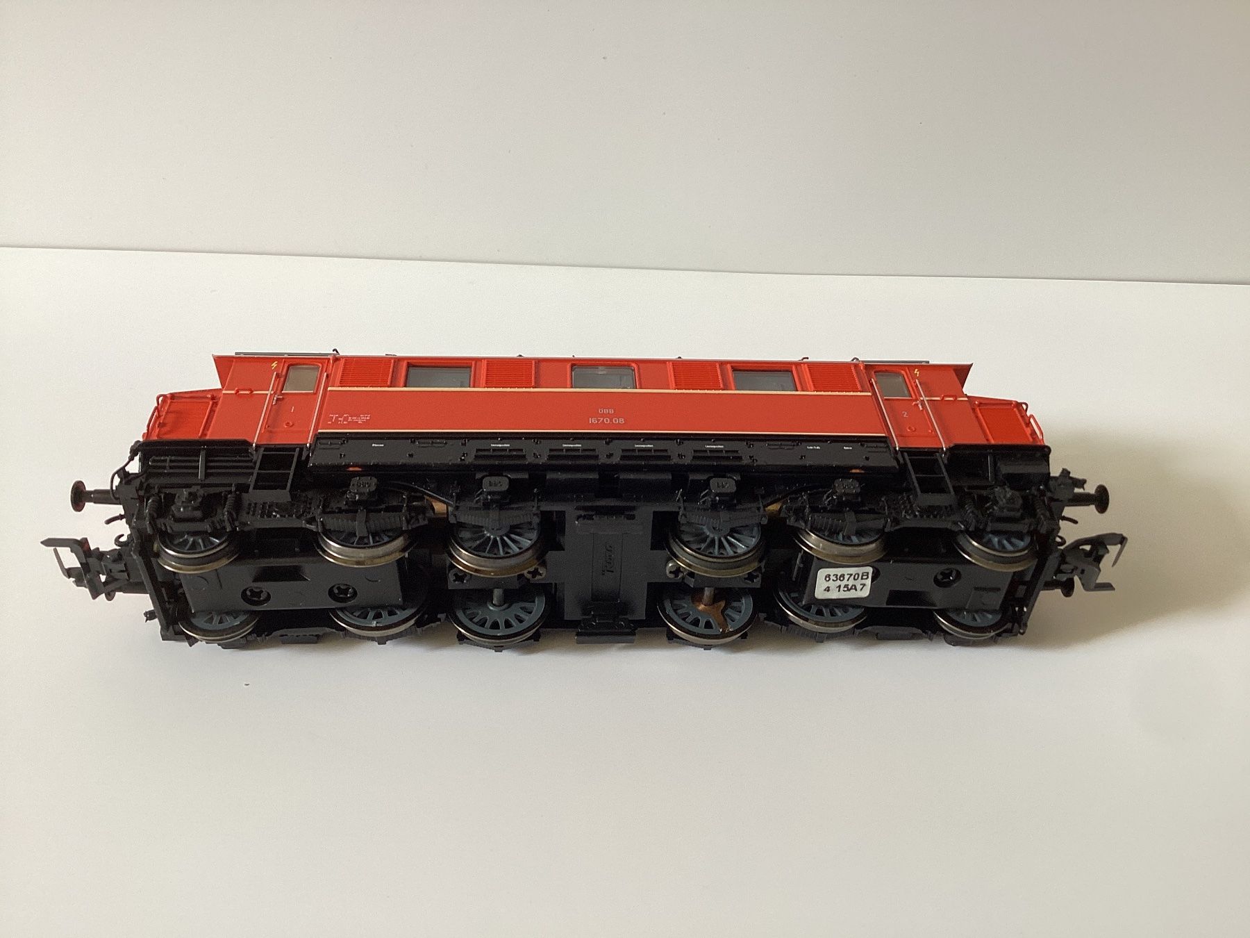 Roco Modellini di ferrovie: Roco 63670 ÖBB 1670.08 H0 1:87 – Usato da Effretikon venduto da simtek_de 3