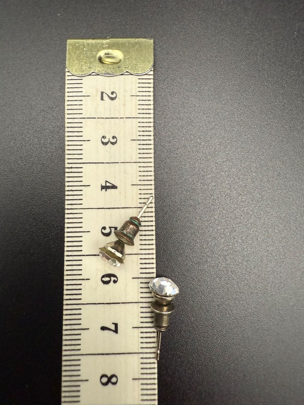 Ohrringe & -stecker: Vintage Kristall Loch Ohrringe – Gebraucht aus Lamone von LaCantinaMagica 9