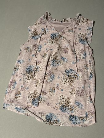 Sommertop mit Blumenmuster, Grösse XS / S