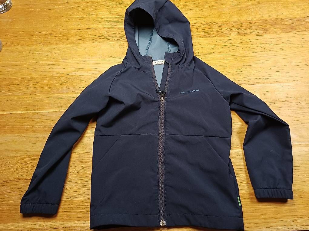 Giacche & Cappotti: Vaude Softshelljacke 110/116 dunkelblau – Usato da Meikirch venduto da Scd1907