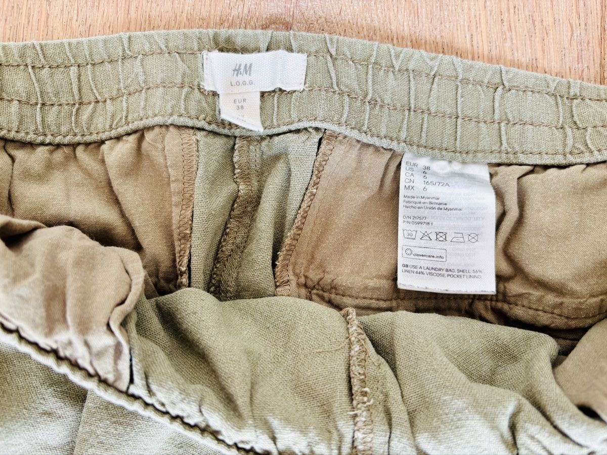 H&M Pantaloni: H&M Shorts Grösse 38 - Khaki  – Usato da Ennetbürgen venduto da Evelyne_G 2