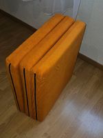 Matelas pliable orange trois parties 60×190cm neuf