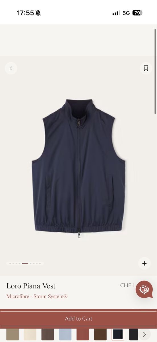 Loro Piana Gilets: Reversible Loro Piana vest – D'occasion à Zürich par Lulu1501 3