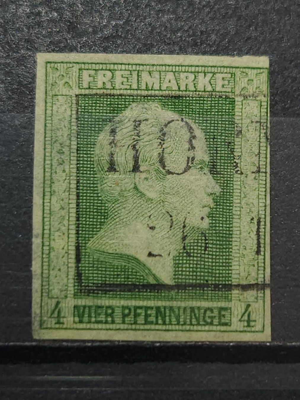Tutti i francobolli: Altesdeutschland Preussen Mi-Nr. 9 Gestempelt – Usato da Kriens venduto da Nidfeld45 1