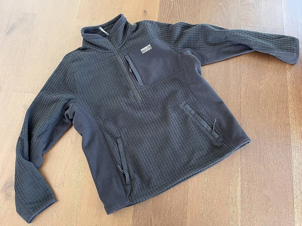 Giacche: LL Bean Winddichter Fleece, Large, Schwarz – Usato da Zürich venduto da joe_zh8048