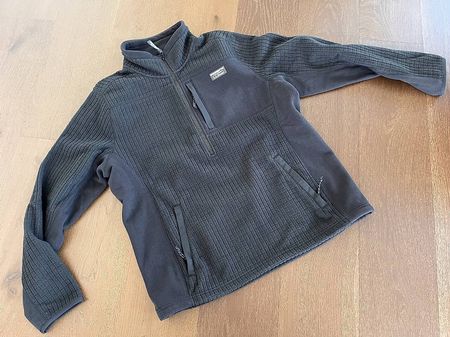 LL Bean Winddichter Fleece, Large, Schwarz