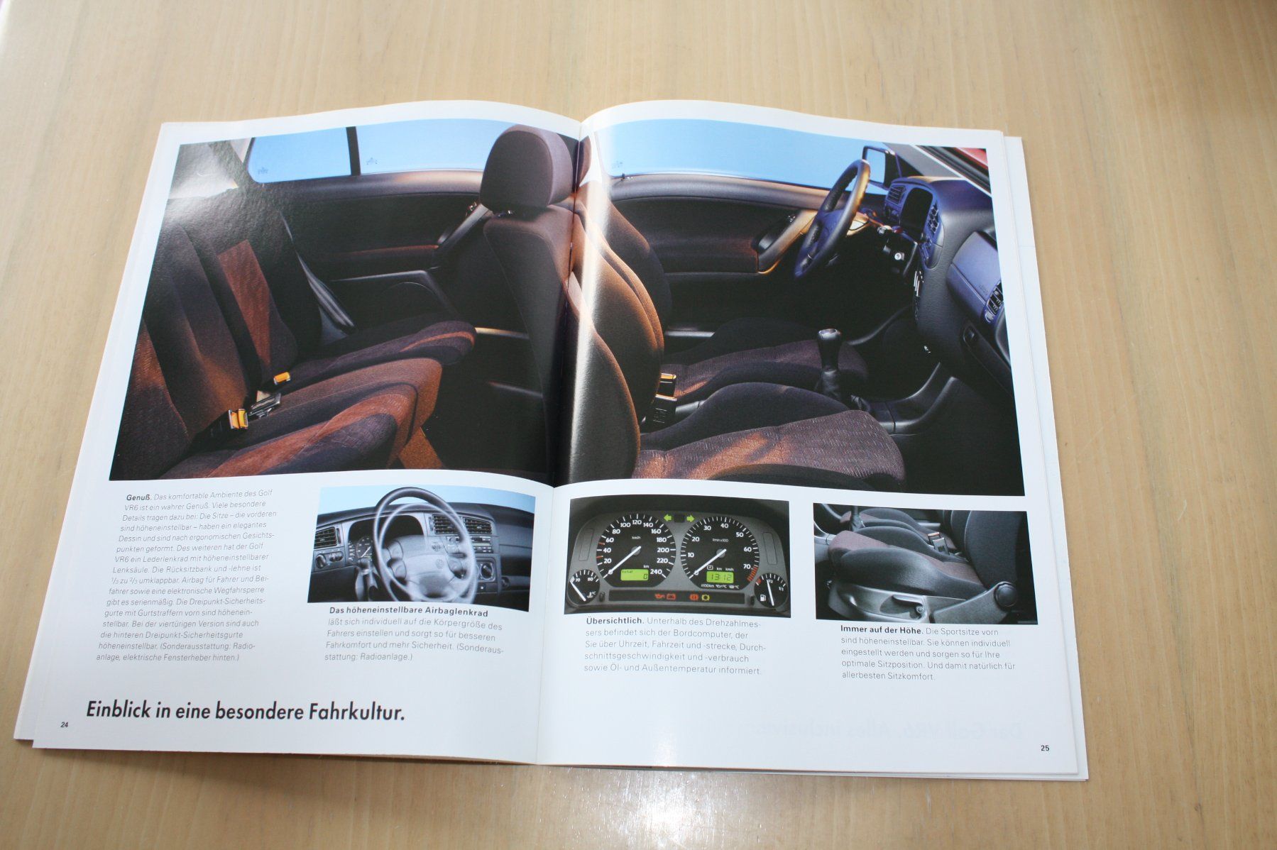 VW Documenti: VW Golf VR6 Prospekt 5/1996 – Usato da Wikon venduto da erwin400 7