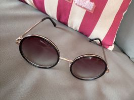 Sonnenbrille H&M rund braun Verlauf guter Zustand
