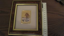 Kunstlithographie auf GOLDFOLIE Dino Fontana